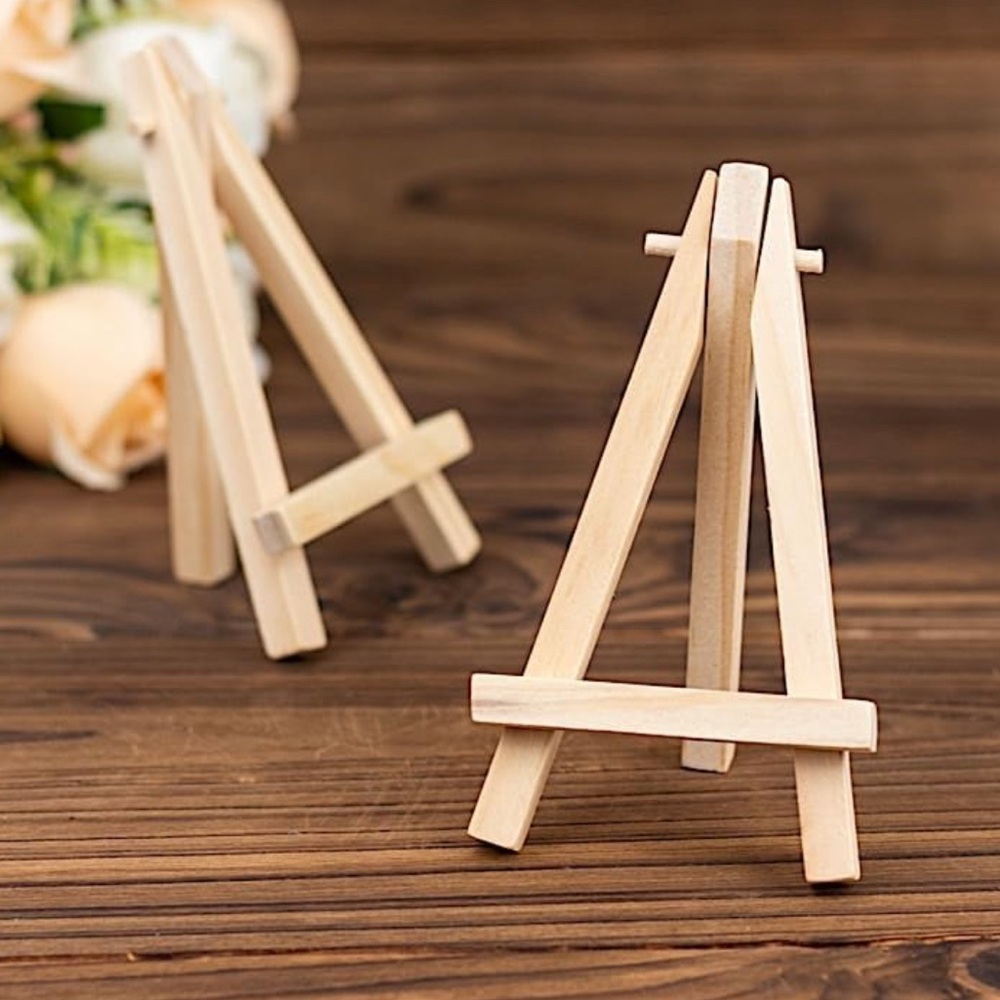 COPY - Mini Wooden Easel Stand set 2 pieces